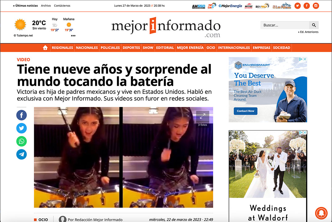 "Bien Informado" Article